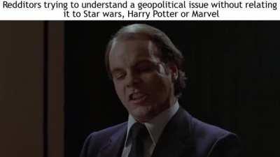 This is just like when Thanos fought Dorth Vader at Hongwarts