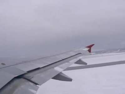 Airbus A320 crew decided to skip de-icing and let aerodynamics forces do the job