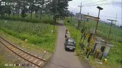 The problem with gateless train crossings