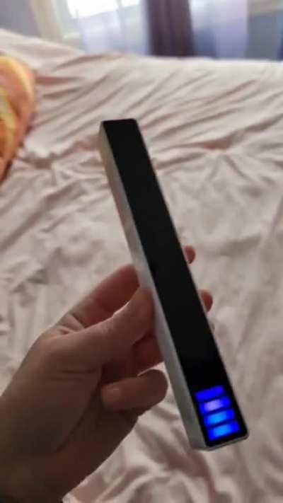 Shoved it right in my ass crack for best results 😆