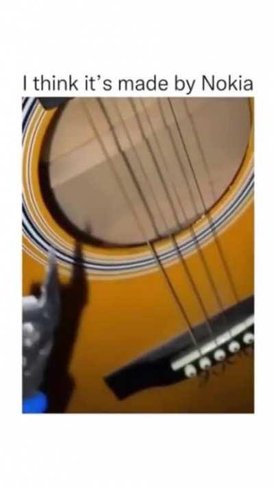 Nokia made the strings