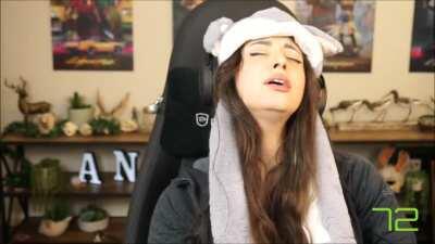 We don't have to imagine Anita moaning anymore