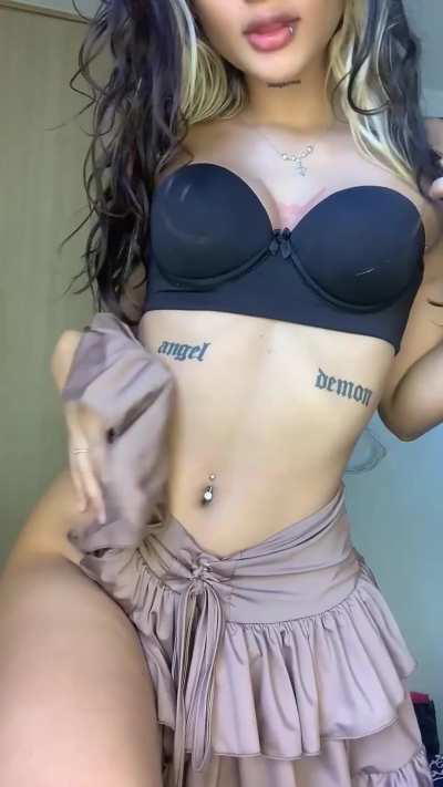 Good girls never wear panties