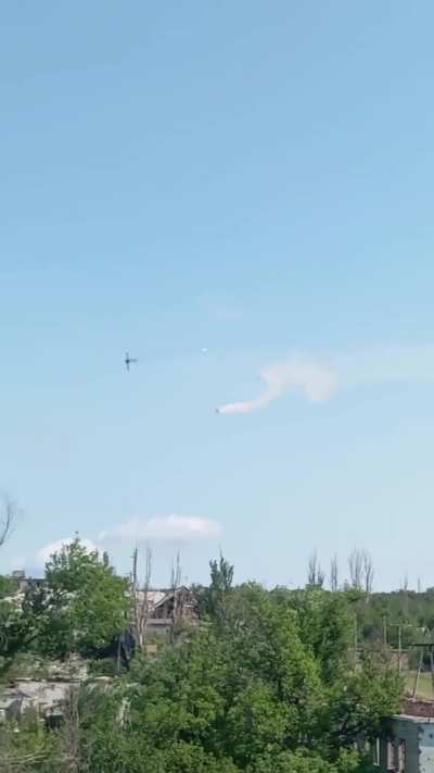 Russian Su-25 friendly fire own first number with a salvo of unguided missiles