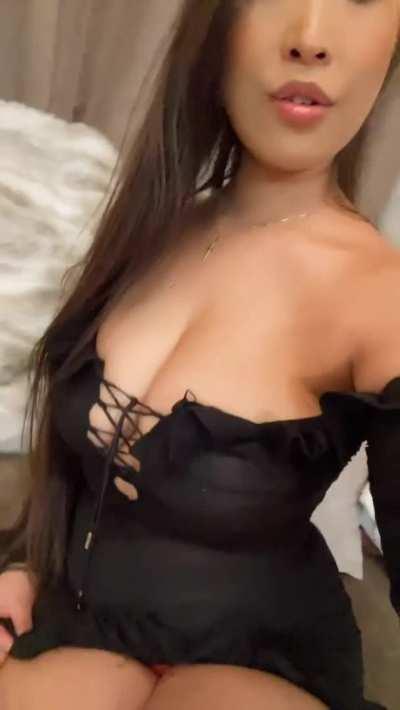 Which one of you is buying her a drink?