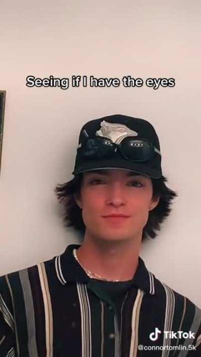 Apparently there’s a challenge on tik tok to see if you have “fuck me eyes”