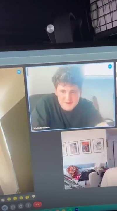 Zoom interview gone wrong