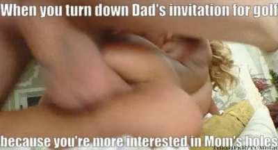 Scoring Mom's Holes 😈