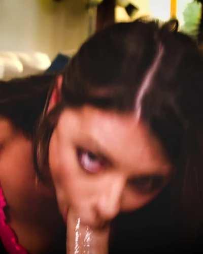 She always loves it Deep and Sloppy