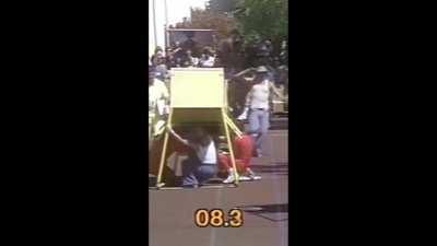 I didn't know fridge racing was a thing