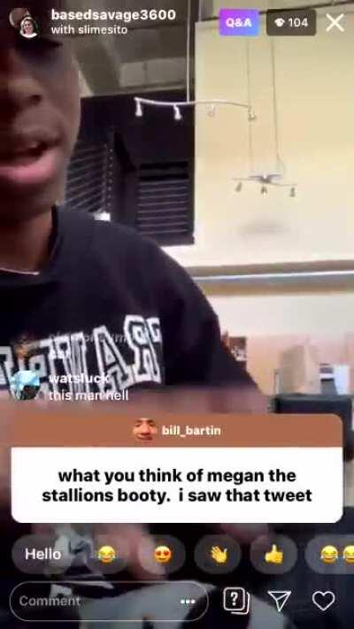 He spittin if you ask me💯