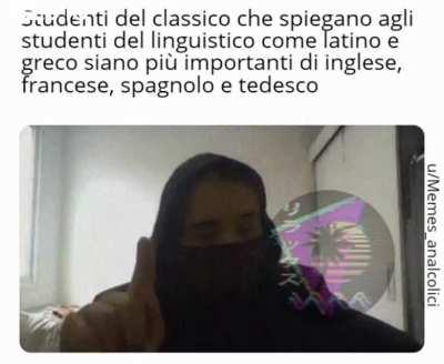 Ovviamente degli individui superiori a noi umile plebe