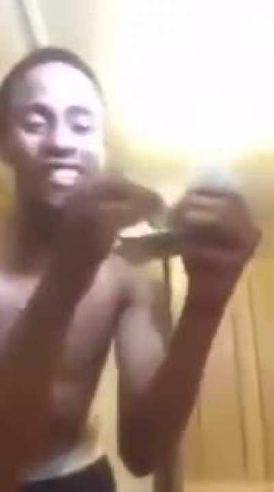 to show your stolen money on social media