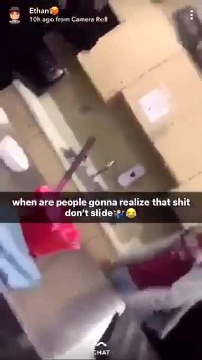 kid gets punched for saying the N word