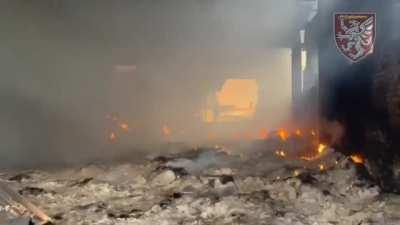 Kharkiv, soldiers of the 80th Ukrainian separate amphibious assault brigade advance, take POWs and destroy Russian equipment.