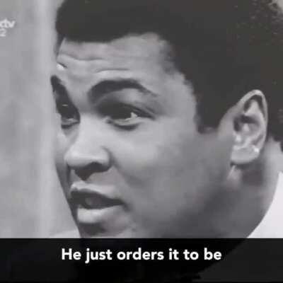 Muhammad Ali talks about his bodyguard.