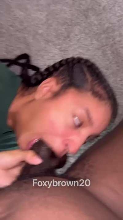 I love sucking dick and massaging the balls with my mouth