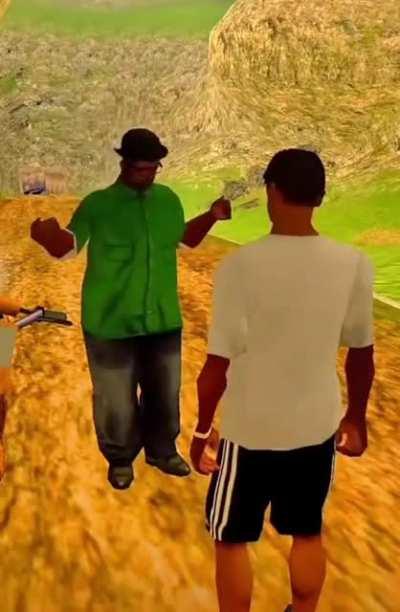 All you had to do was follow the damn train C.J