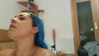 He just kept on cumming