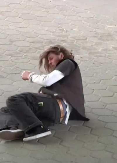 helmet? gloves? those are for weaks...