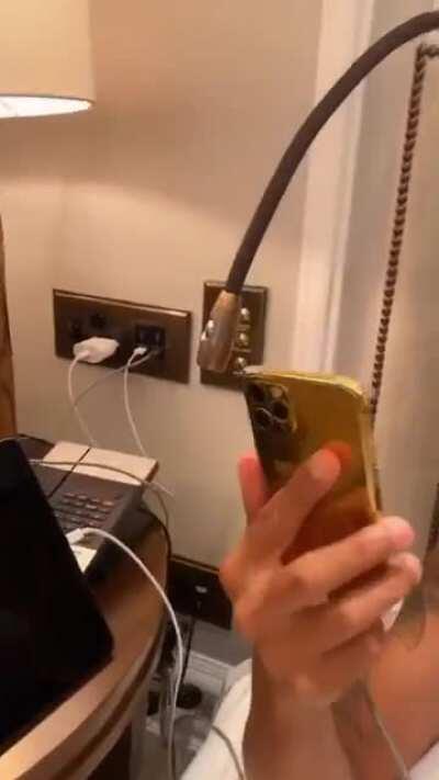 Thiago Silva working super hard off the pitch as well. Love the man already!