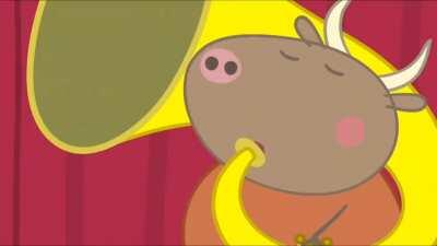 meme con exactamente el mismo capítulo de Peppa de recién XD