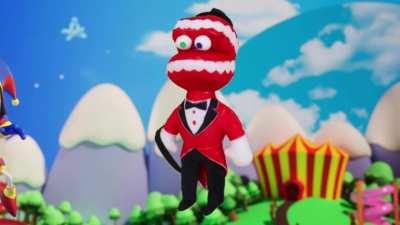 Meme: Caine turning into a rip-off plushie but I put the gangsta’s paradise choir over it