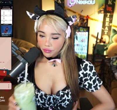 Origins of Neeko’s cow costume