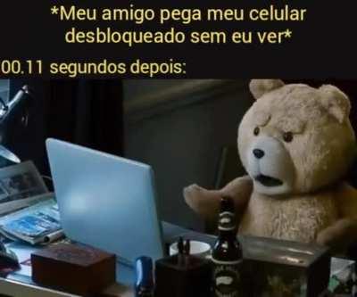 pessoa nem tem mais privacidade