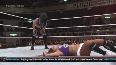 Nikki laid out - Beast in the East 2015
