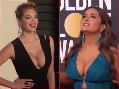 Best Breasts: Kate Upton vs Salma Hayek