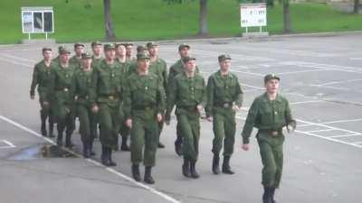 Russian Military Guys being Dudes
