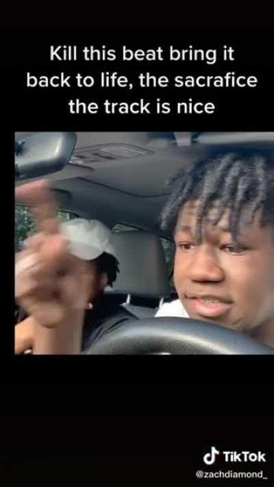 This dude surprised his best friend by rapping over instrumentals, and he freaked out!