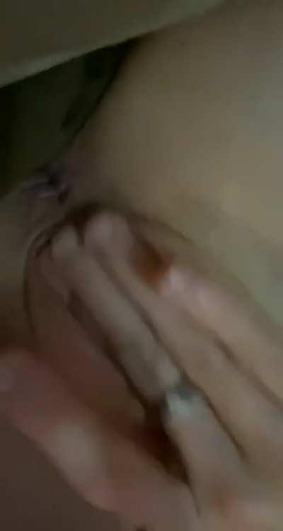 My 19 year old pussy is excited to be eaten