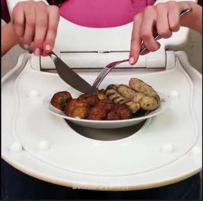 Imagine entering a room in which someone is doing this.