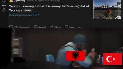 Millions must be gurbetci, billions even.