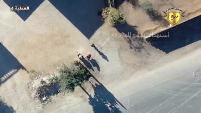 SDF drone strikes on SNA forces around Tishrin Dam, Syria