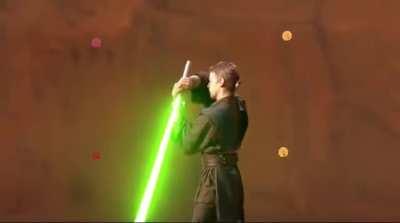 a jedi's weapon deserves more respect