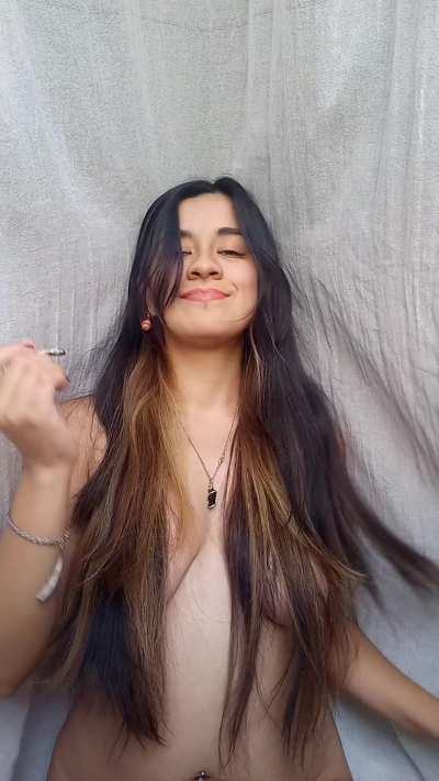 My long hair got me so tired