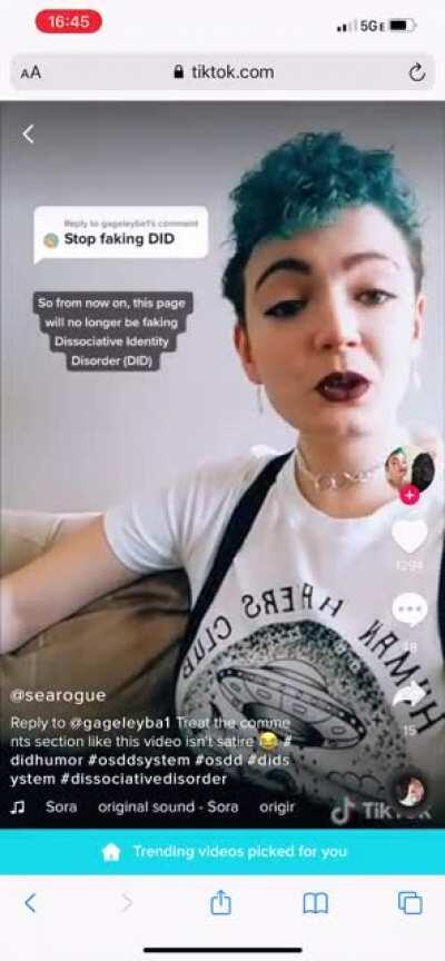 The mental inventory of her alters tho