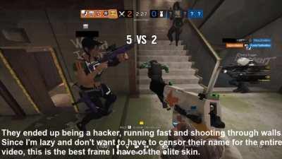 A Hacker With The Dokkaebi Elite Skin