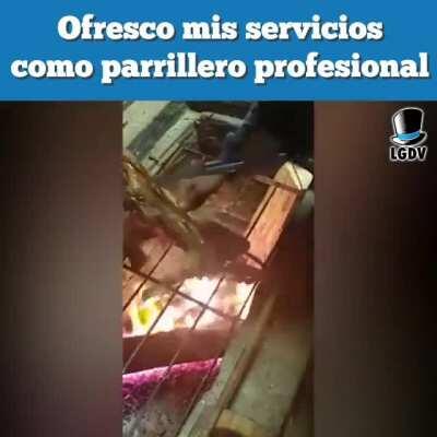 Guía práctica de como fracasar como parrillero.