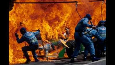 1700s sea shanties played over cursed F1 images