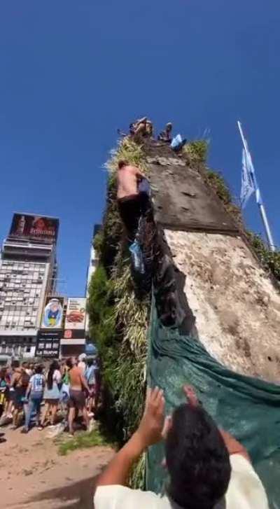 Fails durante los festejos