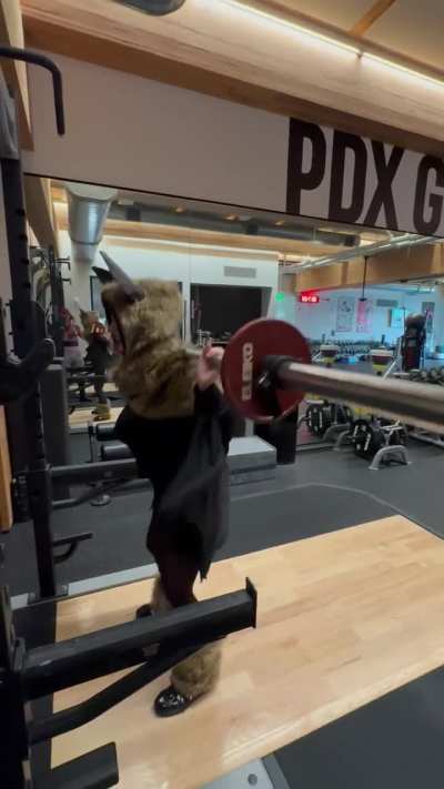 Why do back squats when you can do bat squats? BAT SQUATS! 🦇