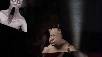 The dboy found the blue candy