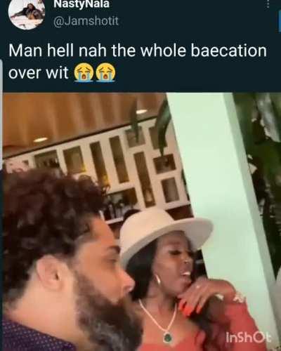 This why dude didn't let Salt Bae drop the meat in his mouth 😂😂😂