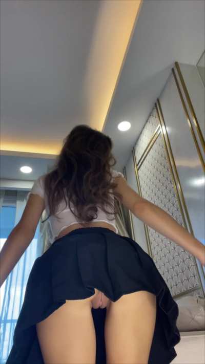 I will lift my miniskirt for you anywhere