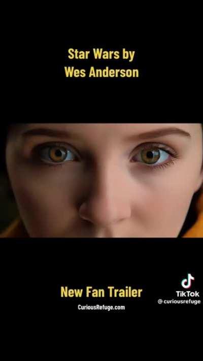 Star Wars by Wes Anderson, a fan trailer