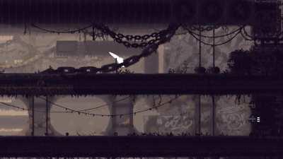 Turn Storage Rock Boosted Slide into a Reverse Pounce into a Direction Changing Roll Pounce-Flip- Downspear